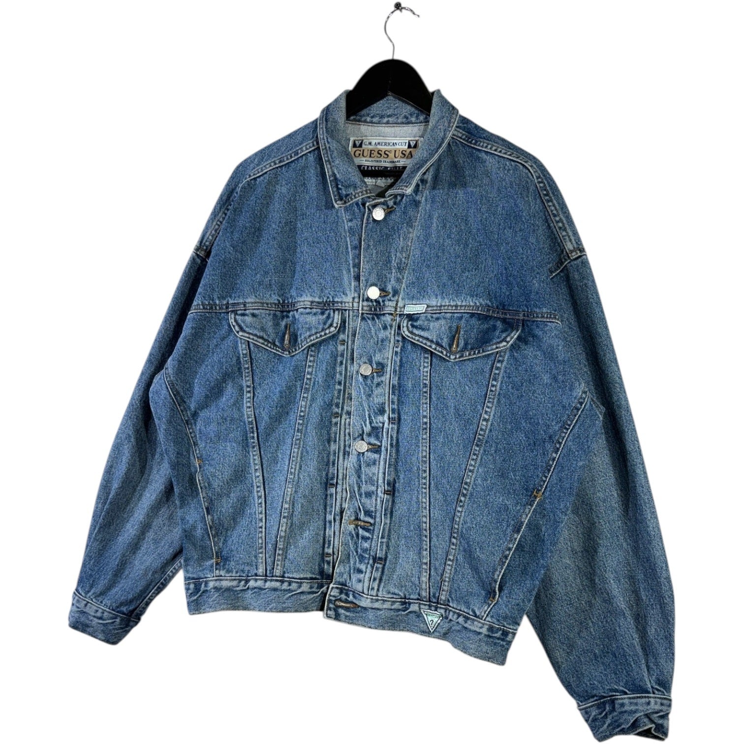 Vintage Guess USA Button Front Denim Jacket