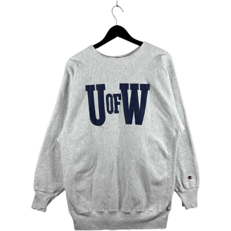 Vintage Champion University Of Washington Crewneck