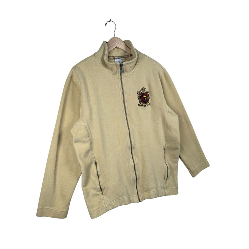 Vintage Disney Mickey Mouse Crest Full Zip Jacket