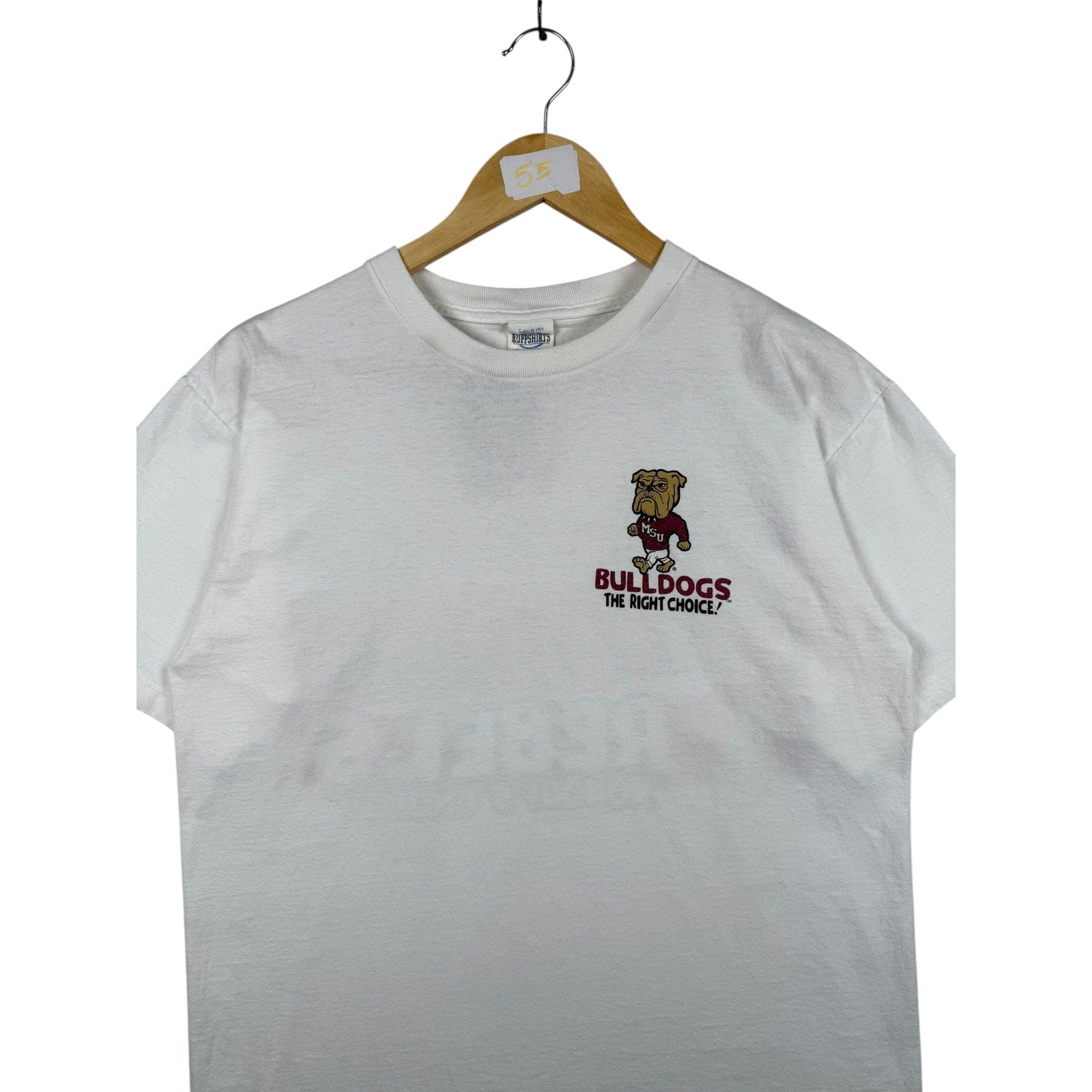 Vintage Mississippi State Bulldogs vs LSU Tigers Ole Miss Rebels T-Shirt