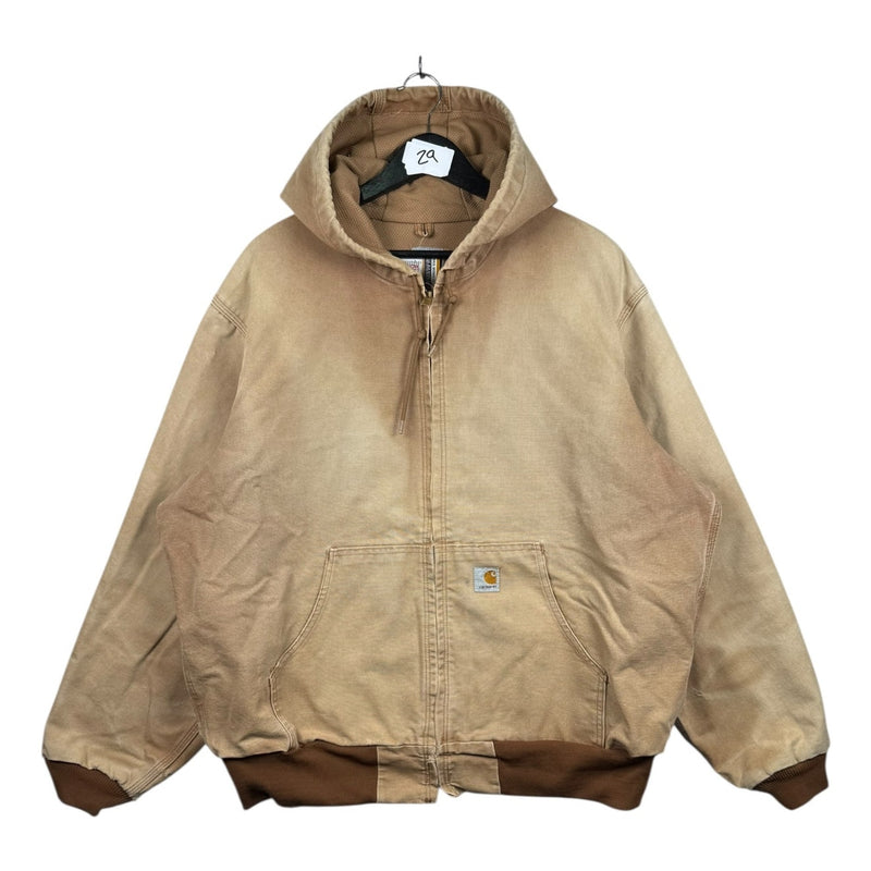 Vintage Carhartt Insulated Active Full Zip Hoodie