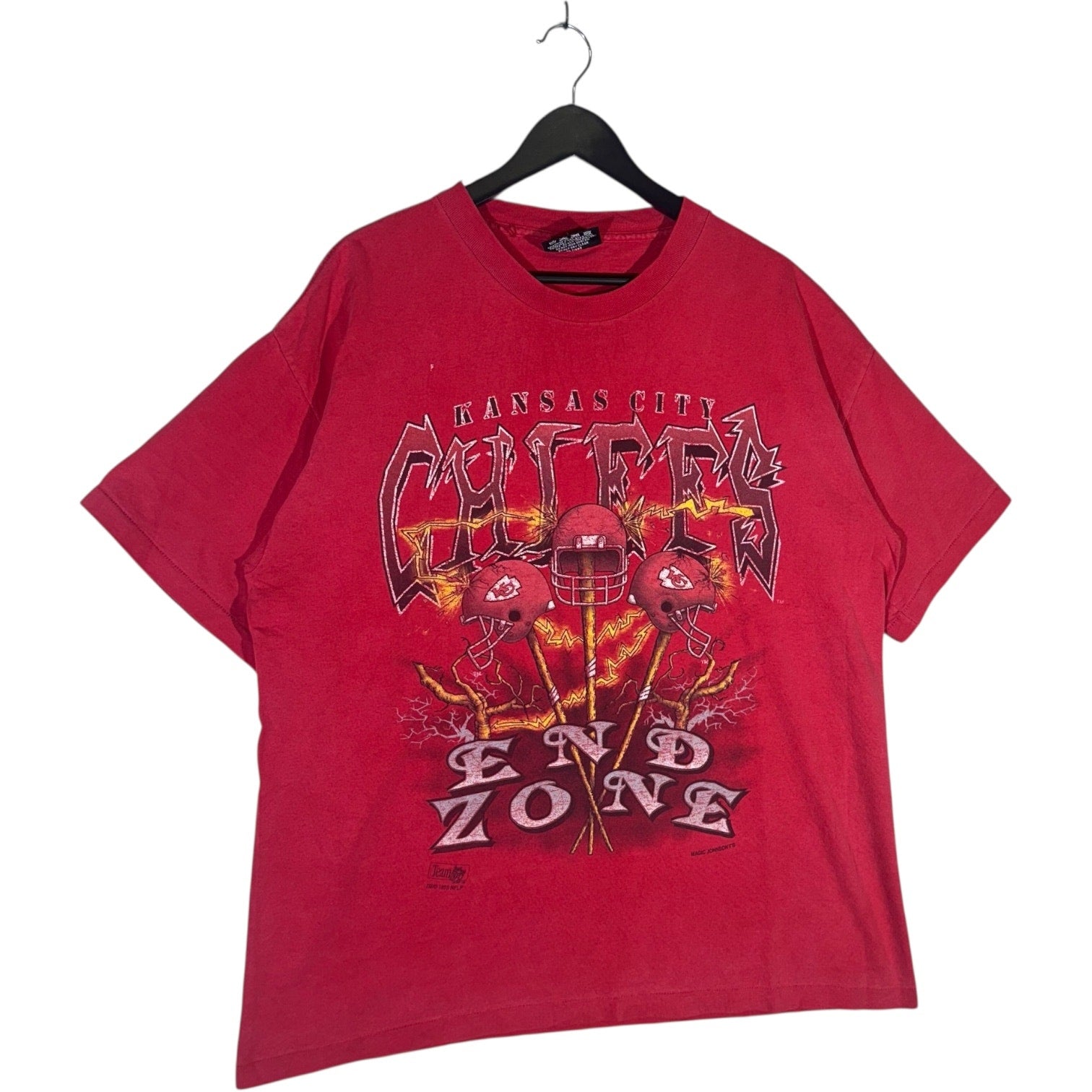 Vintage Kansas City Chiefs "End Zone" Tee