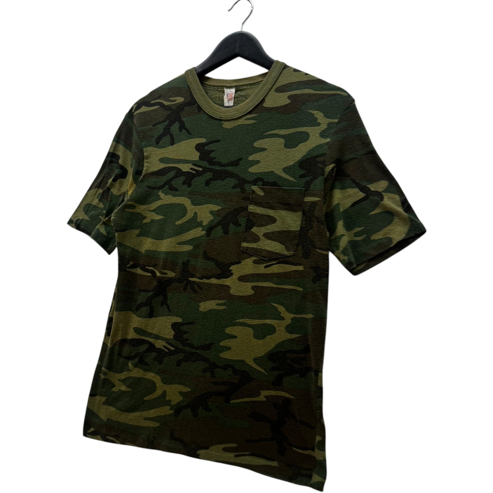 Vintage Camo Ringer Tee 90s
