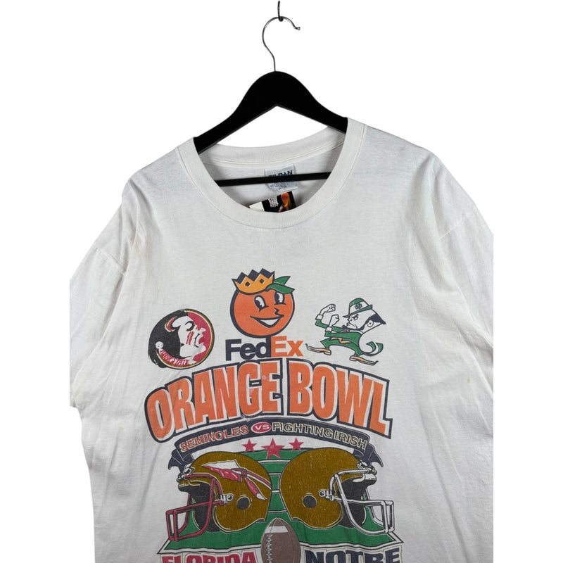 Vintage FedEx Orange Bowl T-Shirt 1996
