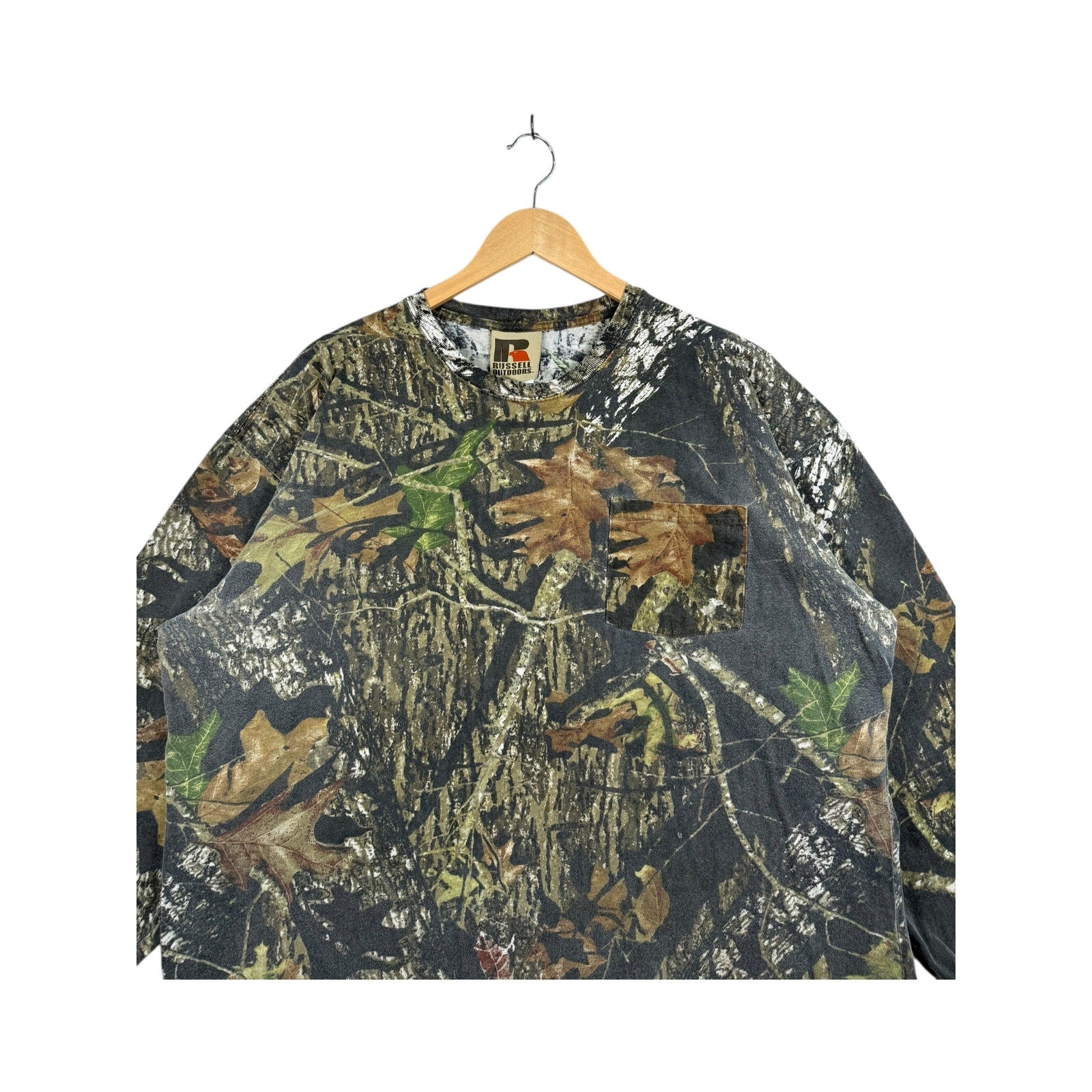 Vintage Russell Outdoors Camo Realtree Long Sleeve T-Shirt