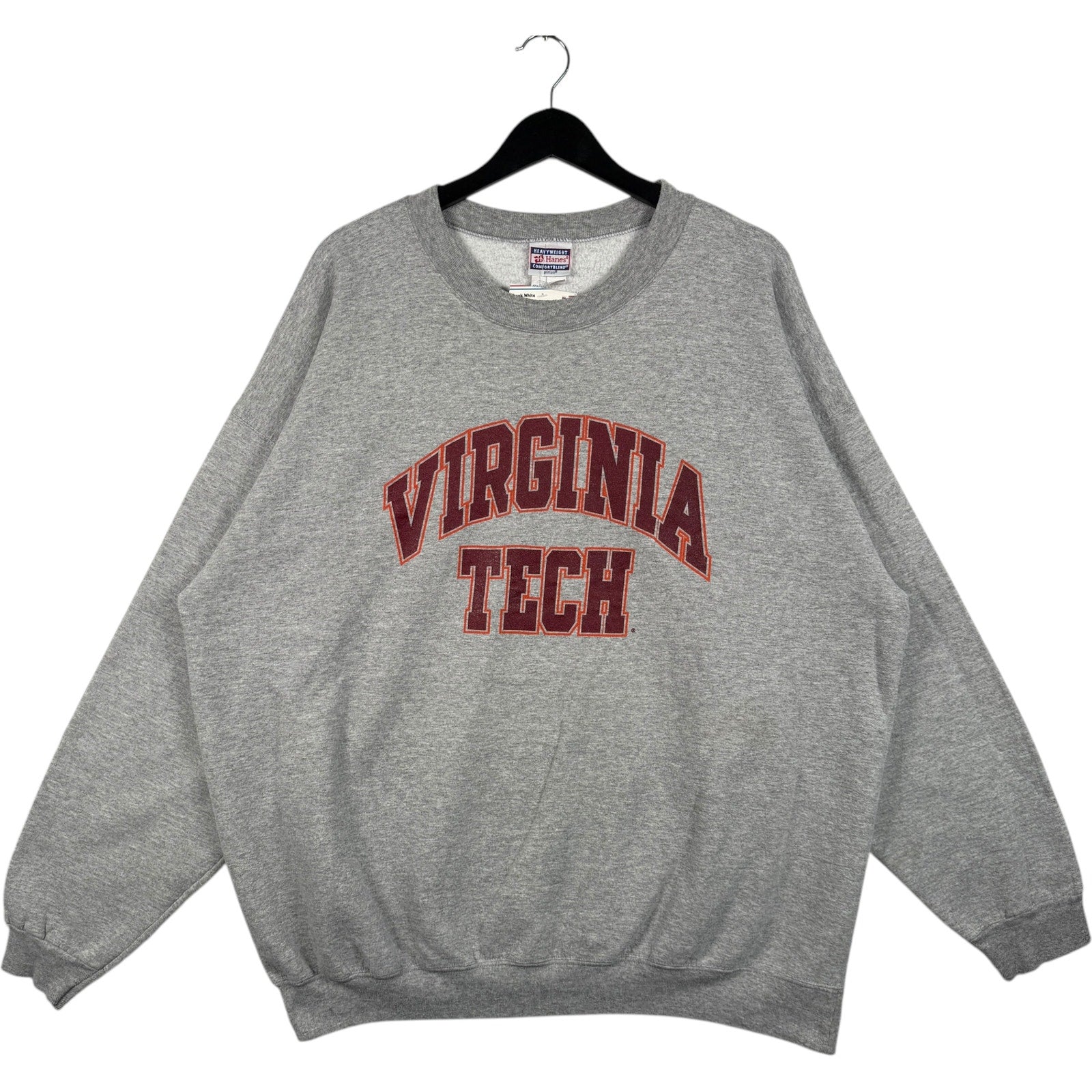 Vintage Virginia Tech Chest Spellout Crewneck