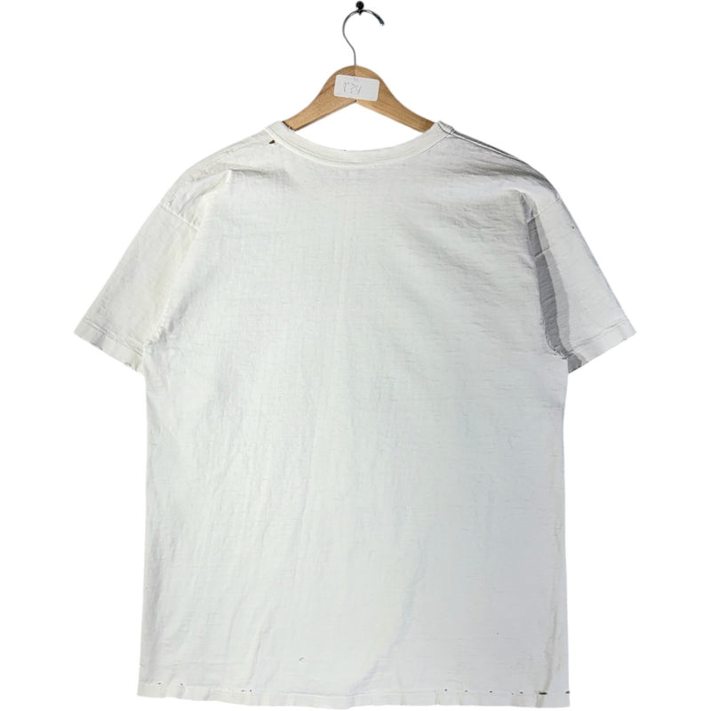 Vintage Deerfield Academy Graphic Logo T-Shirt