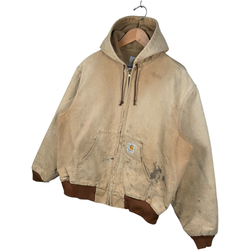 Vintage Carhartt Thermal Lined Full Zip Hoodie