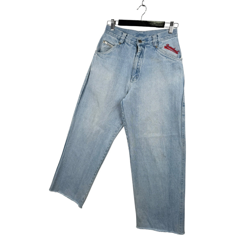 Vintage Here&There Wide Leg Denim Jeans 28