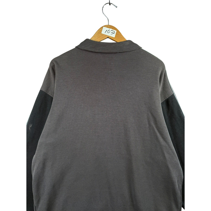 Vintage JNCO 1/4 Zip Long Sleeve Polo Shirt