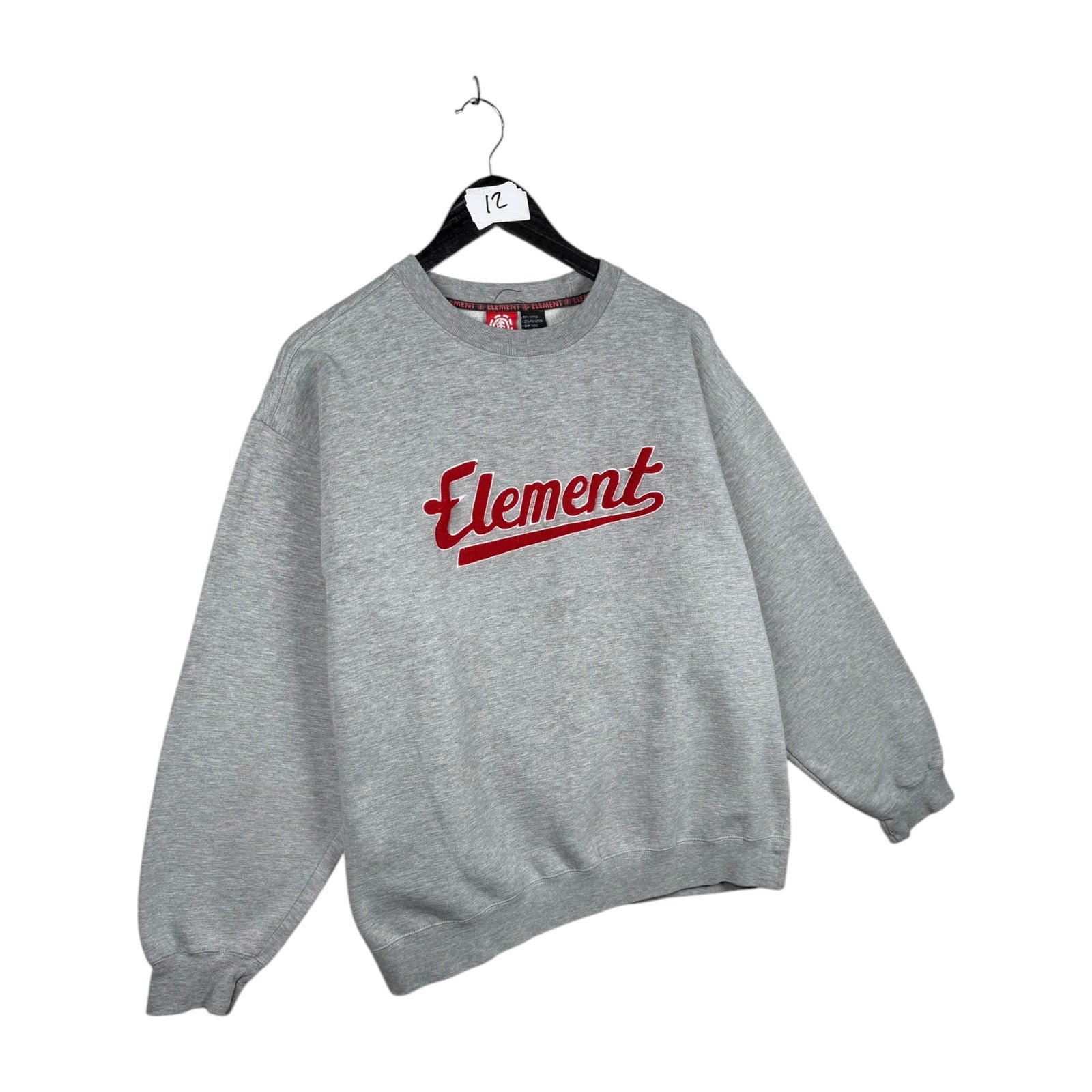 Vintage Element Spellout Logo Crewneck
