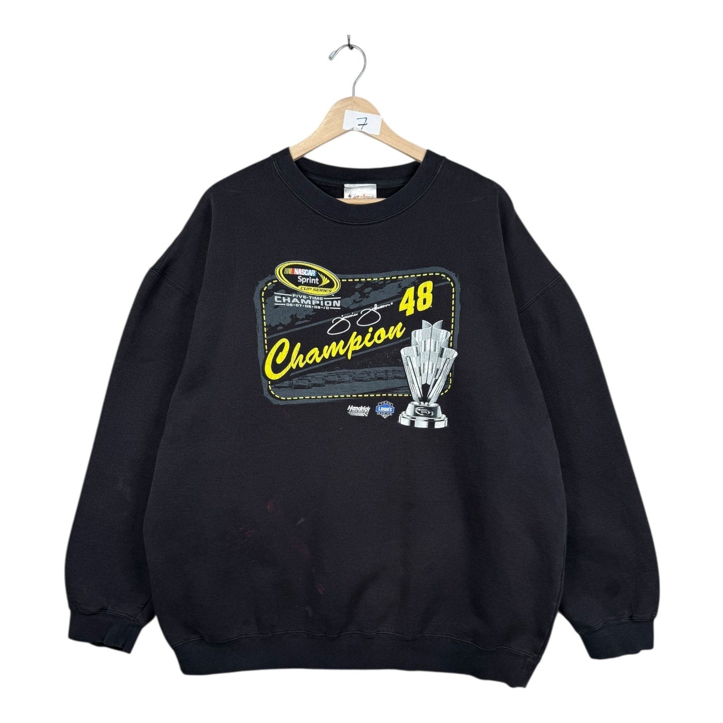 Vintage NASCAR Jimmie Johnson #48 Champion Crewneck