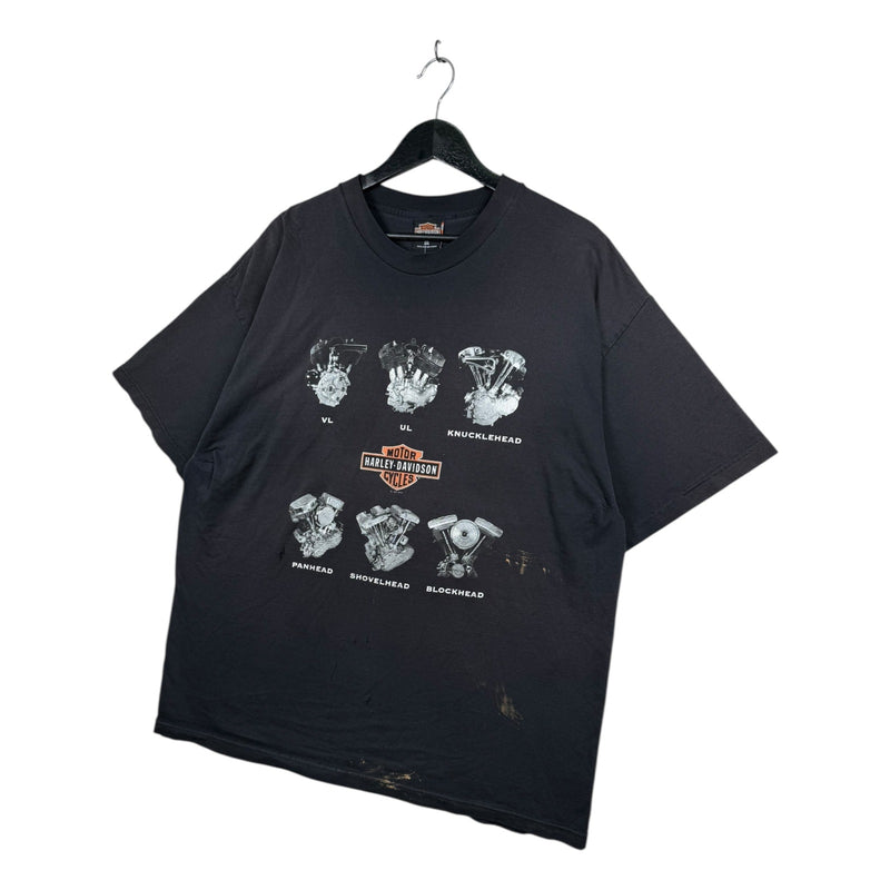 Vintage Harley Davidson Motorcycles Engine T-Shirt