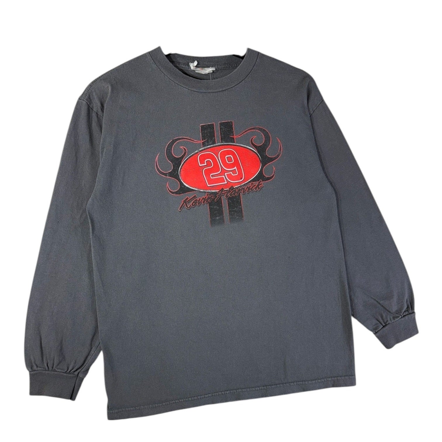 Vintage Kevin Harvick #29 NASCAR Graphic Long Sleeve T-Shirt