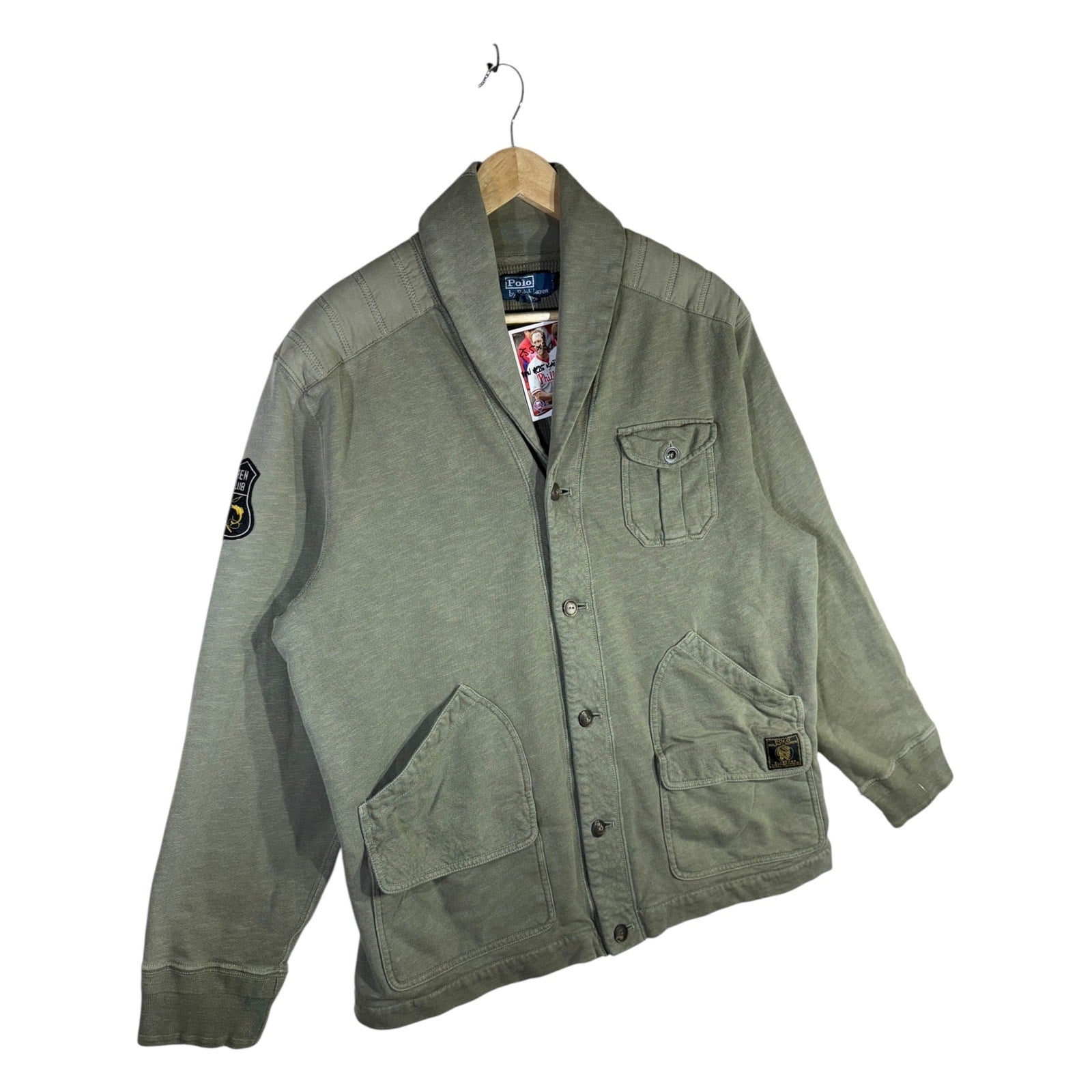Vintage Polo Ralph Lauren Shawl Utility Workwear Jacket