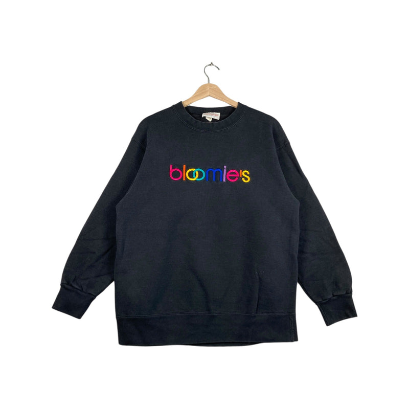 Vintage Rainbow Bloomie's Spellout Crewneck
