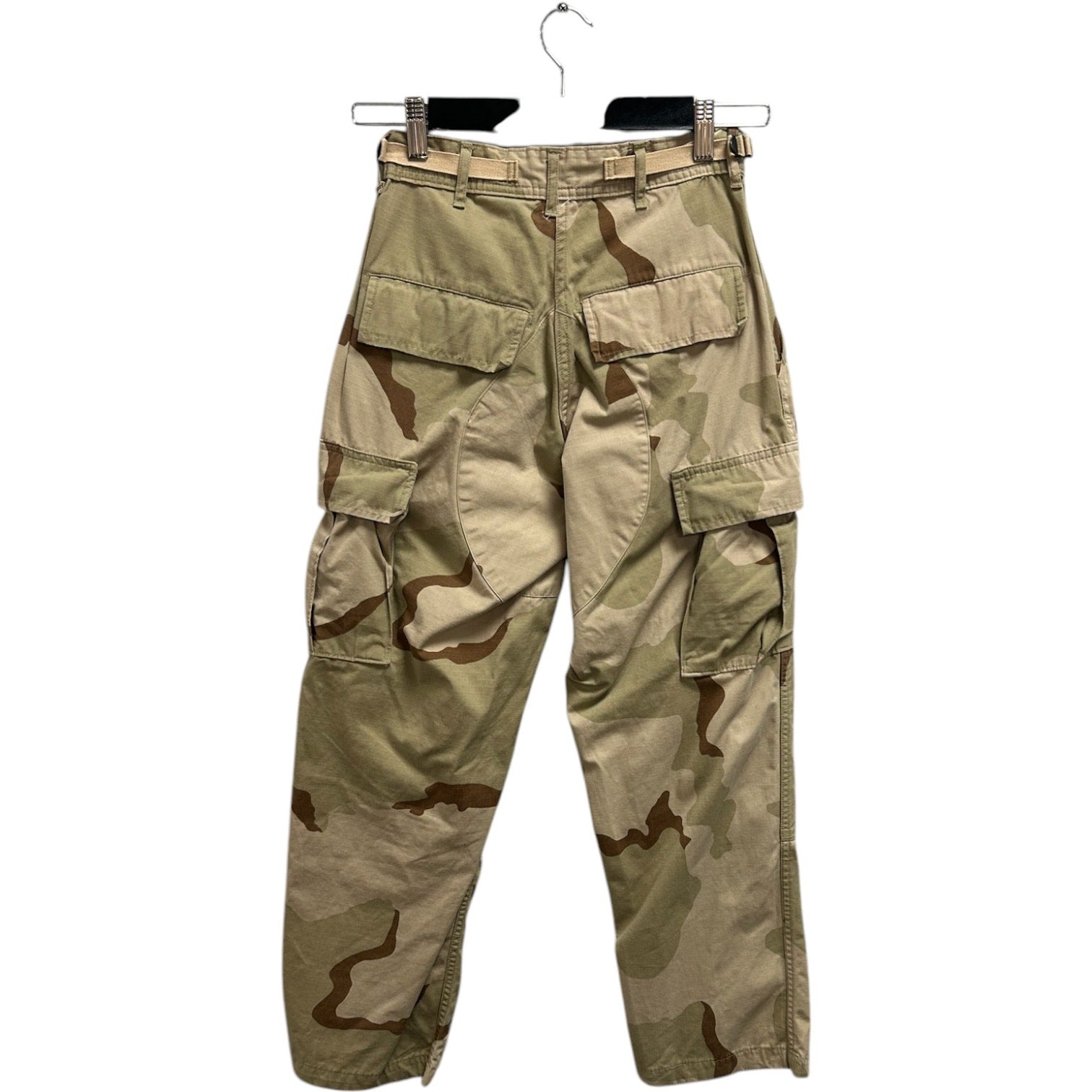Vintage Military Surplus Camouflage Cargo Pants 26x27