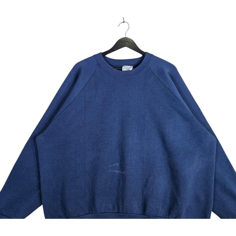 Vintage Blank Navy Crewneck XXL