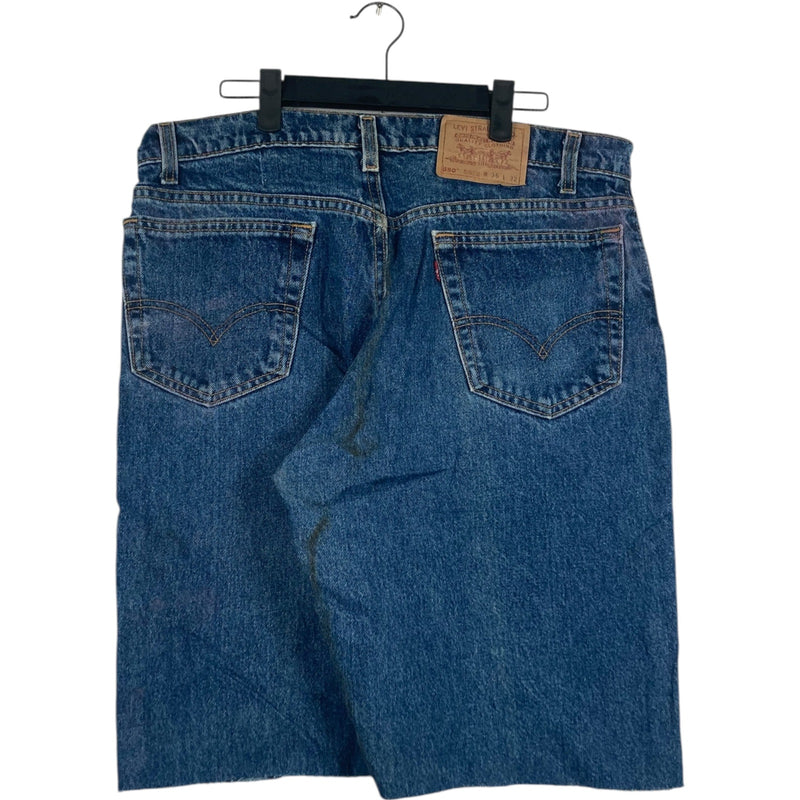 Vintage Levi's 550 Denim Cut Off Shorts 36