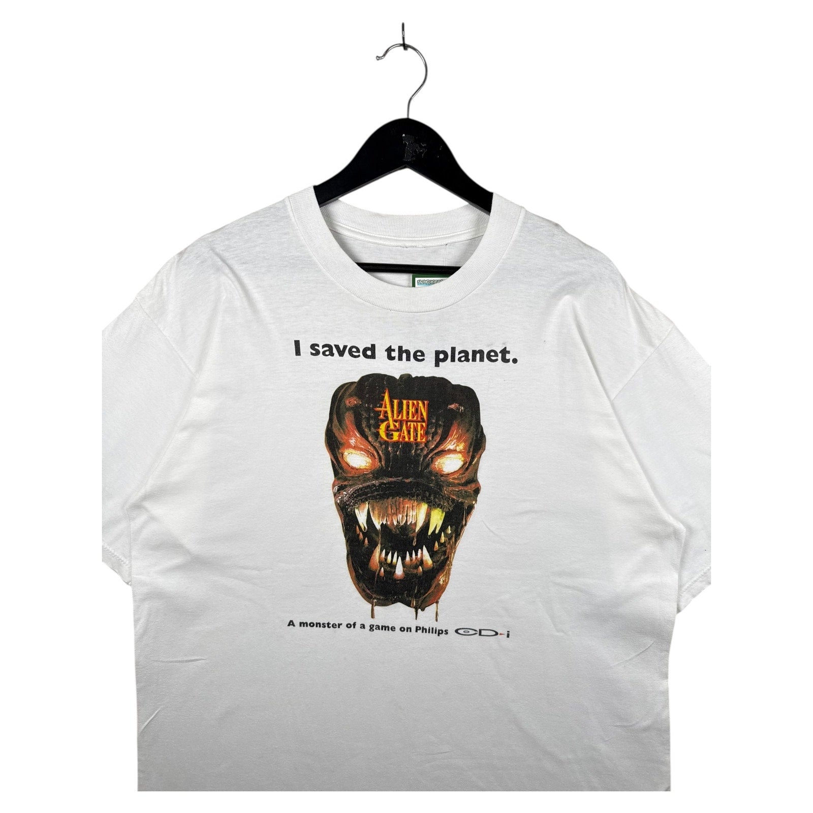 Vintage Alien Gate Philips I Saved The Planet T-Shirt