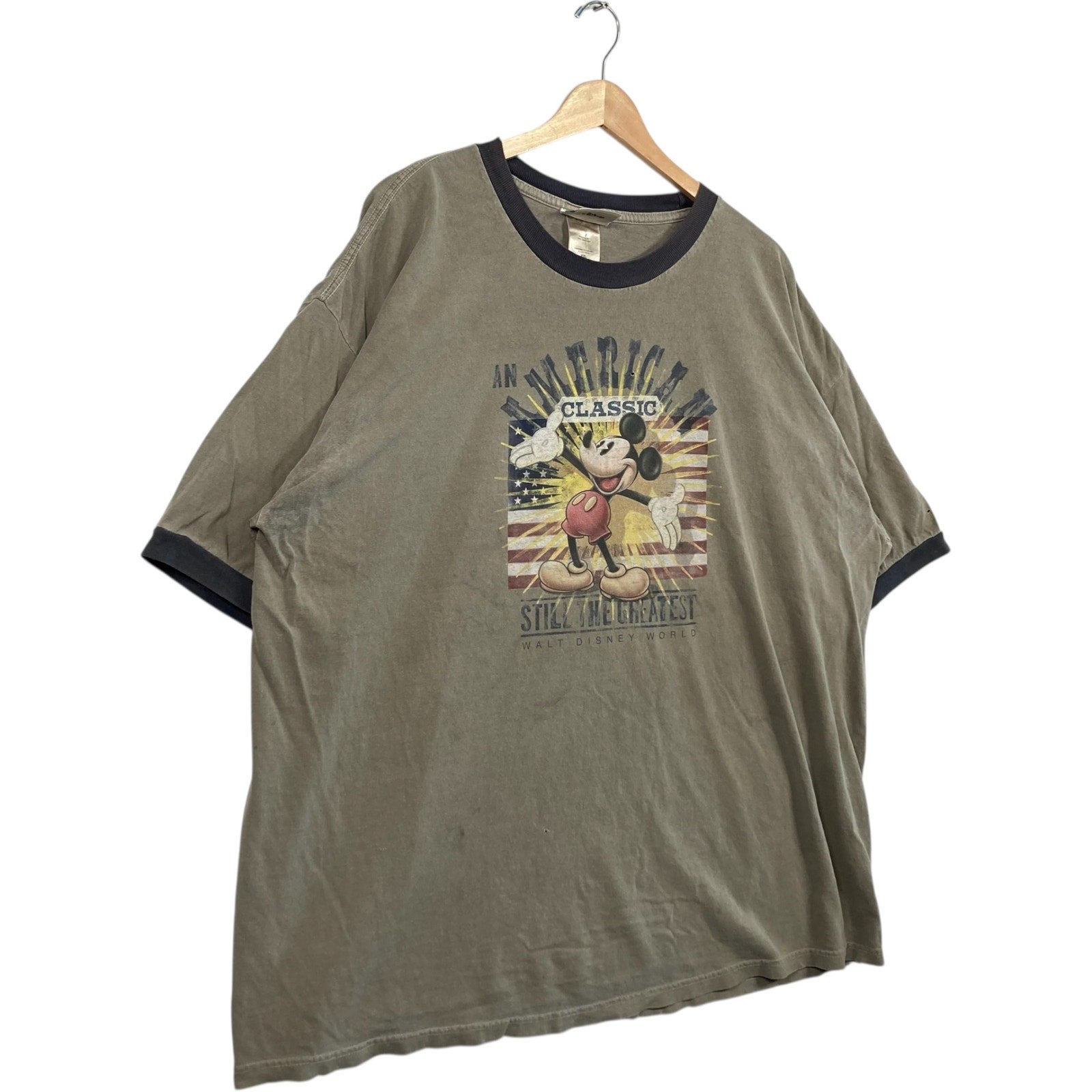 Vintage Disney Mickey Mouse Ringer Tee