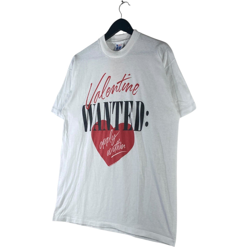 Vintage Wanted Valentine Apply Within Short Sleeve T-Shirt