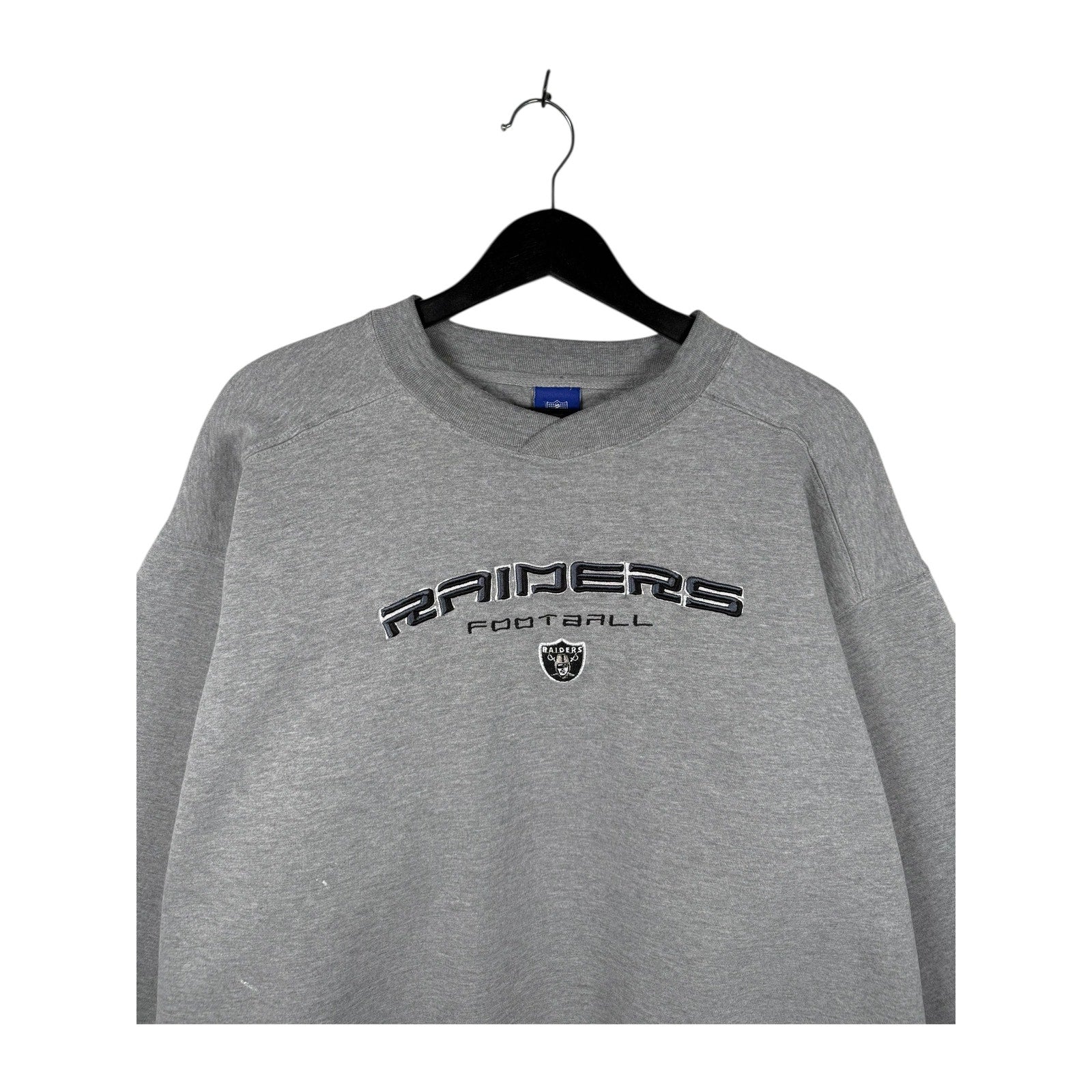 Vintage NFL x Reebok Raiders Football Crewneck