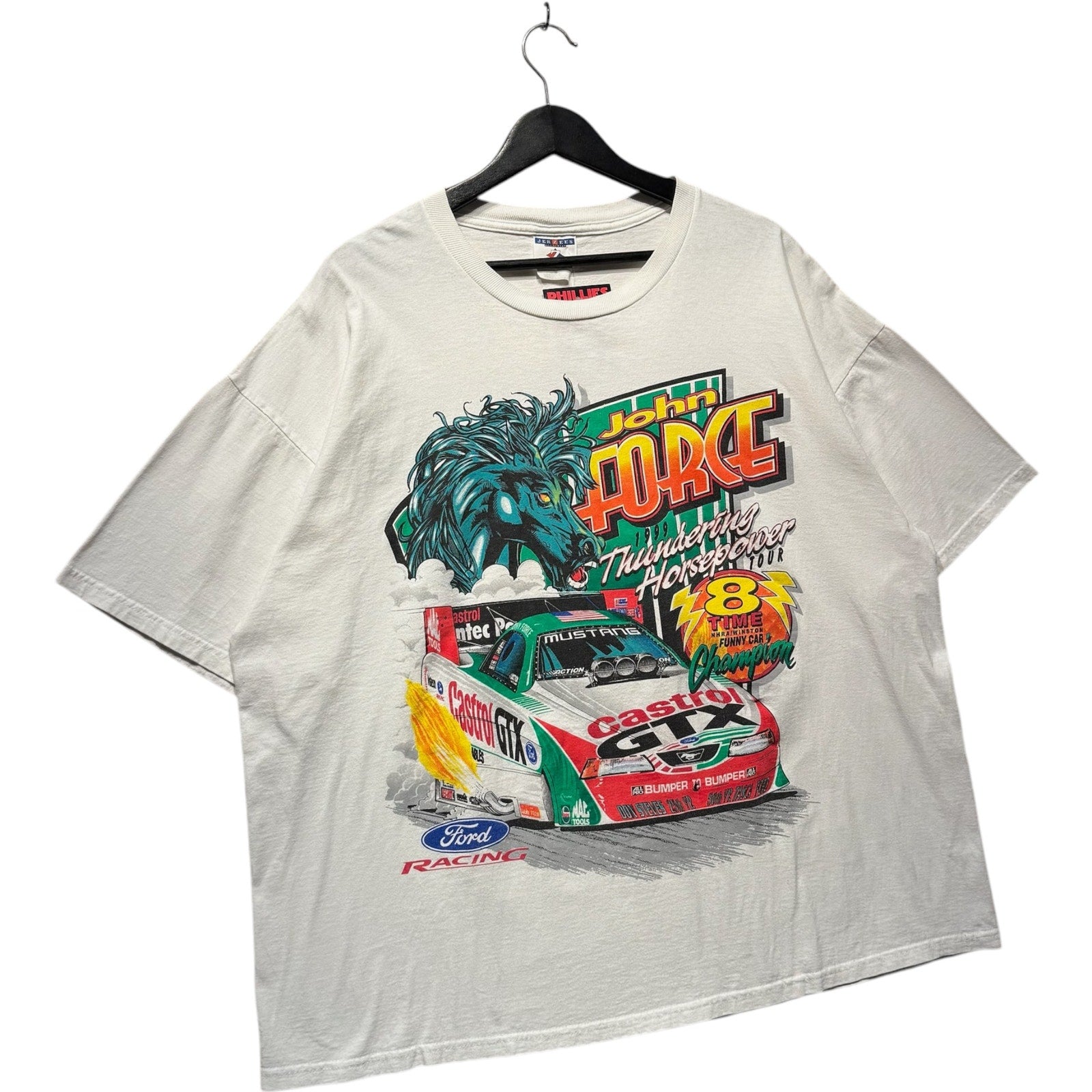 Vintage NASCAR John Force Tee 1999