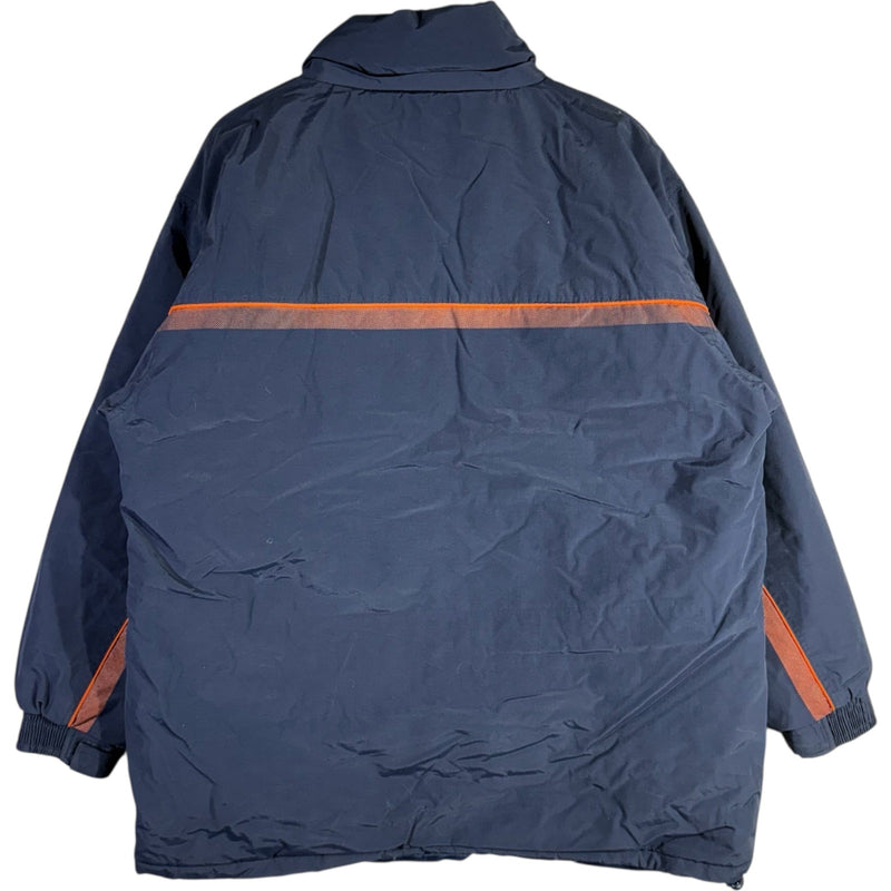 Vintage Nike ACG Mini Swoosh Logo Stripe Puffer Jacket