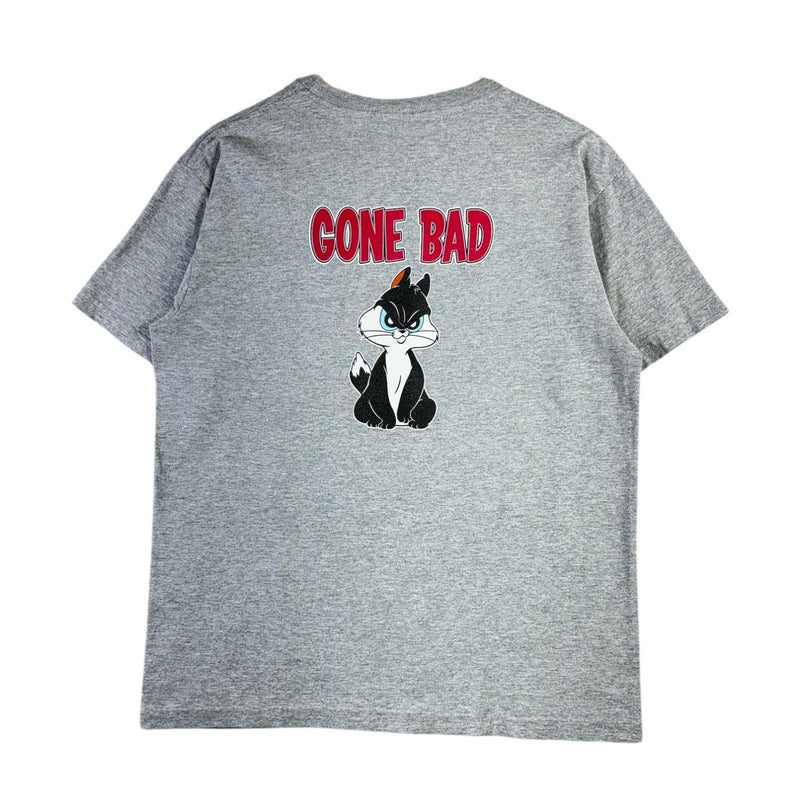 Vintage Looney Tunes Kitty Double Sided Graphic T-Shirt