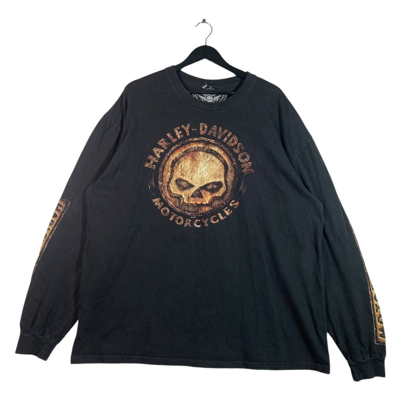 Vintage Harley-Davidson Killer Creek Skull Long Sleeve T-Shirt