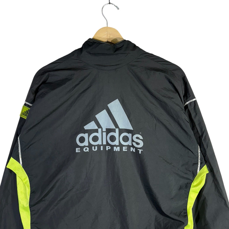 Vintage Adidas Equipment Spellout Logo Color Block Windbreaker