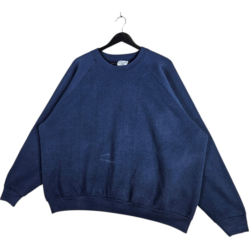 Vintage Blank Navy Crewneck XXL