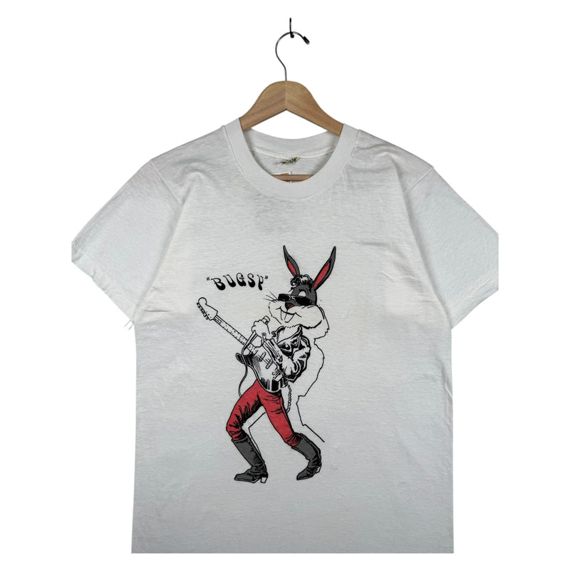 Vintage Looney Tunes Bugs Bunny Bugsy Guitar T-Shirt