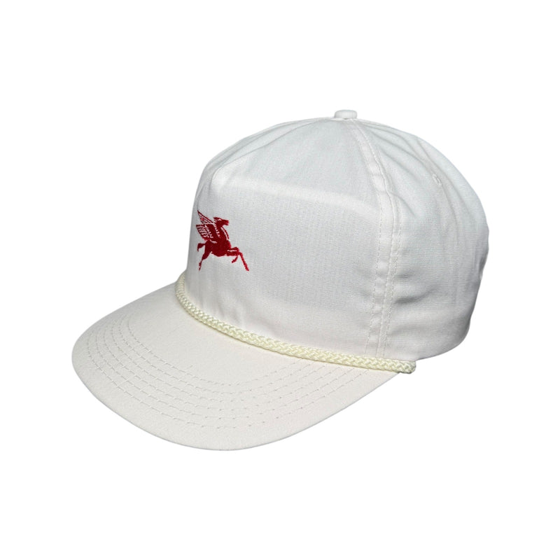 Vintage Mobil Pegasus Strapback Hat OSFA