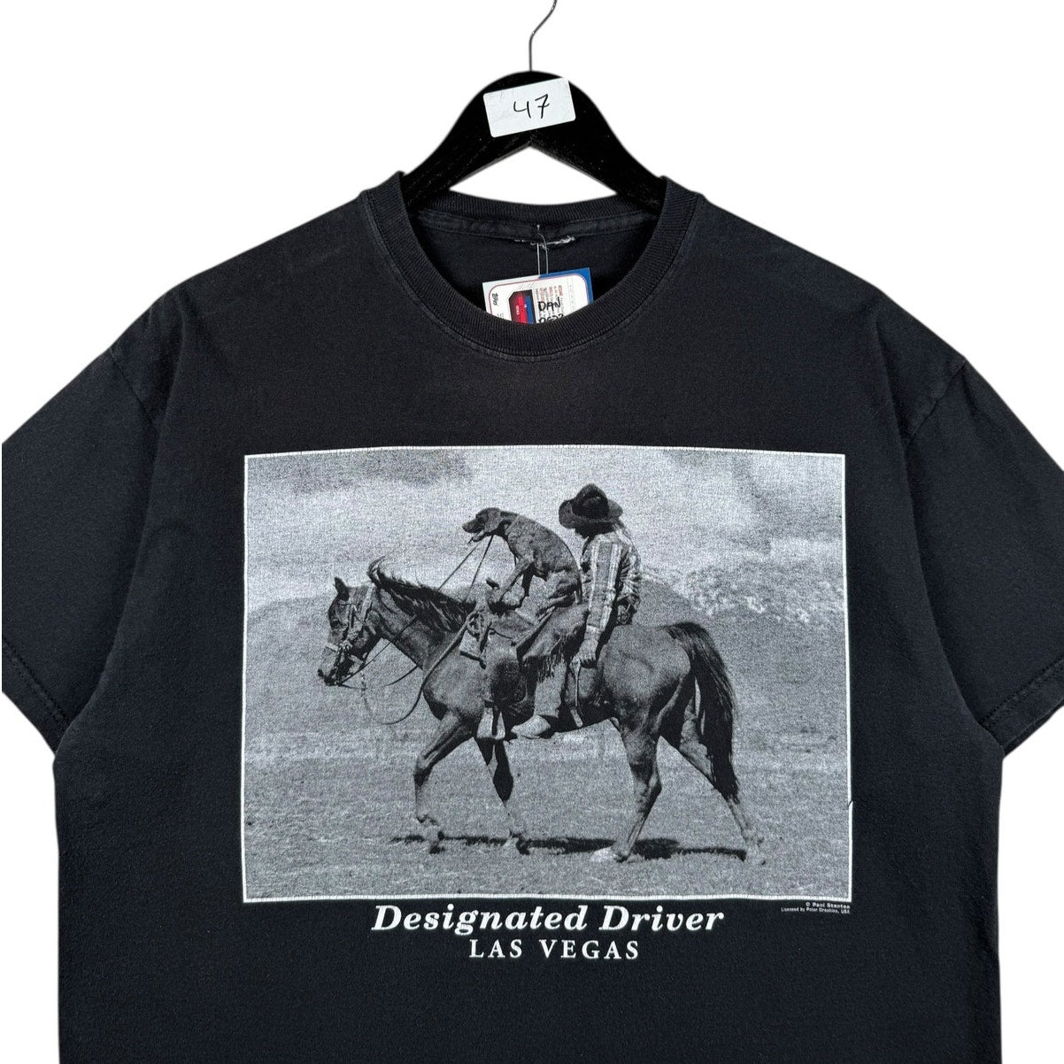 Vintage Las Vegas Cowboy Graphic T-Shirt