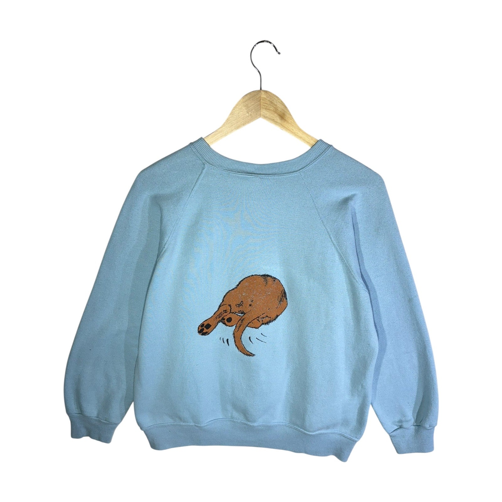 Vintage Cartoon Dog Graphic Crewneck