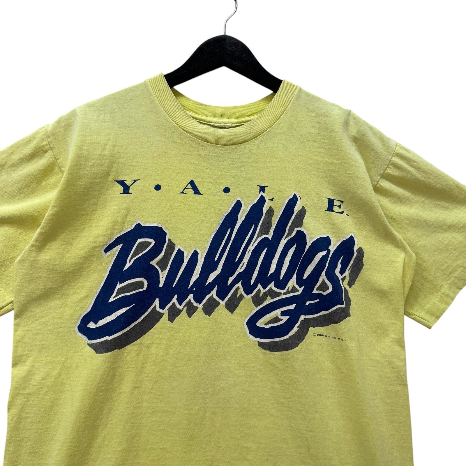Vintage University Of Yale Bulldogs Tee