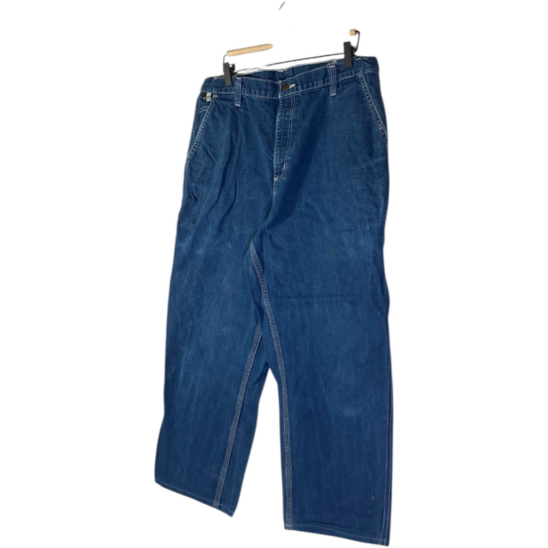 Vintage Carhartt Carpenter Denim Pants 38x32