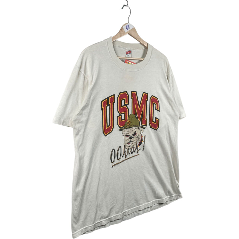 Vintage USMC Oorah Bulldog Marine Military T-Shirt