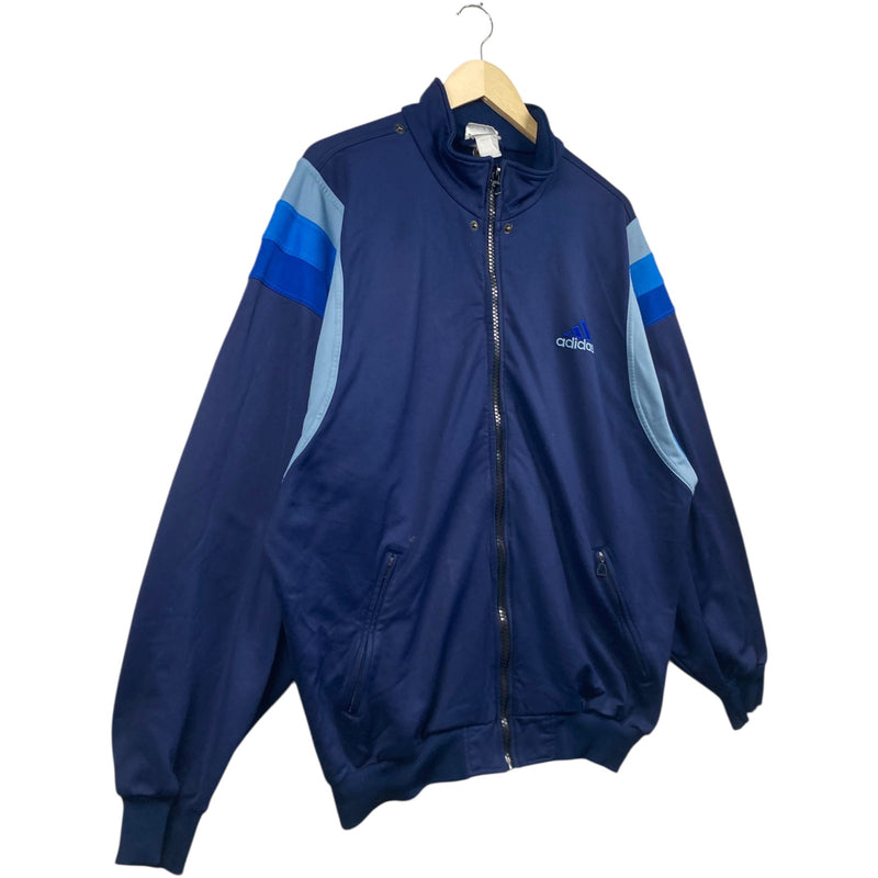 Vintage Adidas Two-Tone Sleeve Stripes Track Jacket