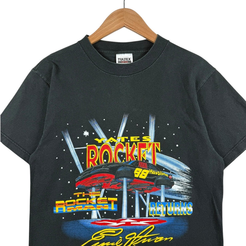 Vintage Ernie Irvan Yates Rocket NASCAR T-Shirt