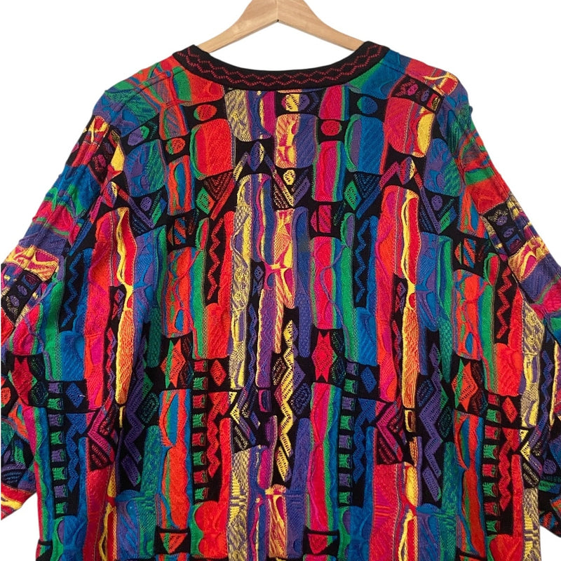 Vintage Coogi AOP Knit Crewneck Sweater