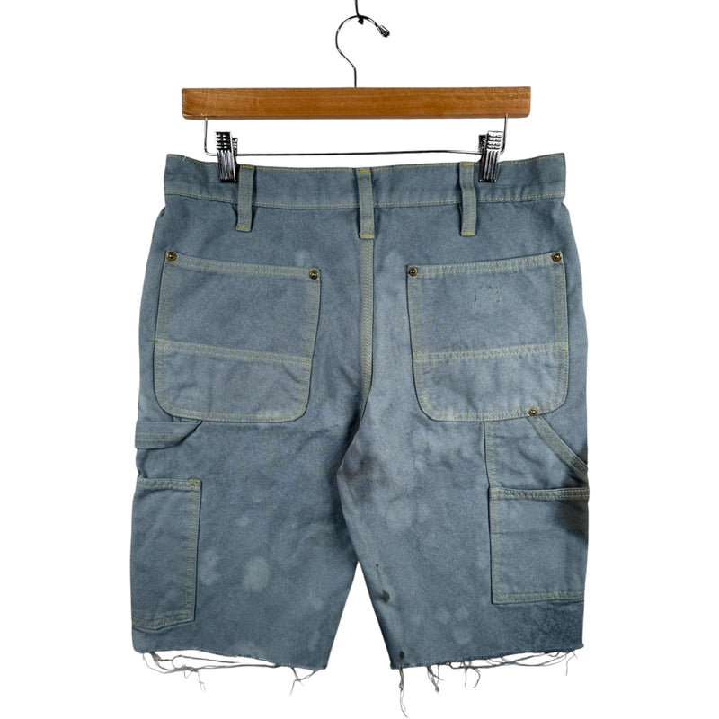 Vintage Carhartt Utility Cargo Denim Shorts 32