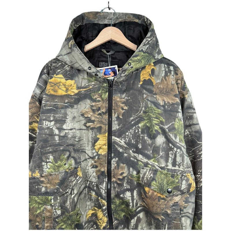 Vintage SuperFlauge Game By Lynch Camo Hoodie Jacket
