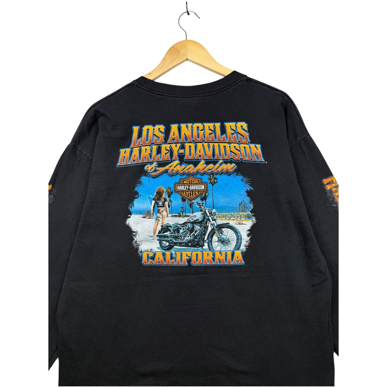 Vintage Harley Davidson Pullover Long Sleeve