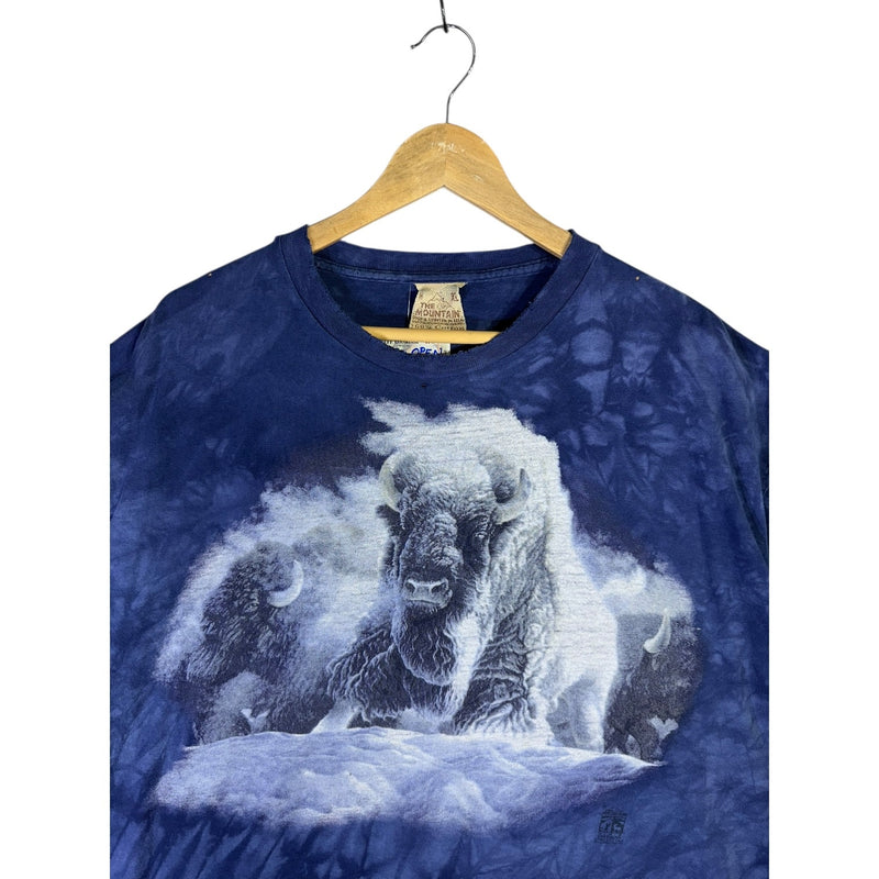 Vintage Buffalo Wildlife Nature Tie-Dye T-Shirt
