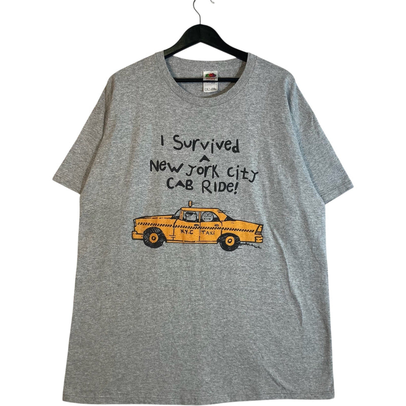 Vintage "I Survived A New York City Cab Ride!" Tee