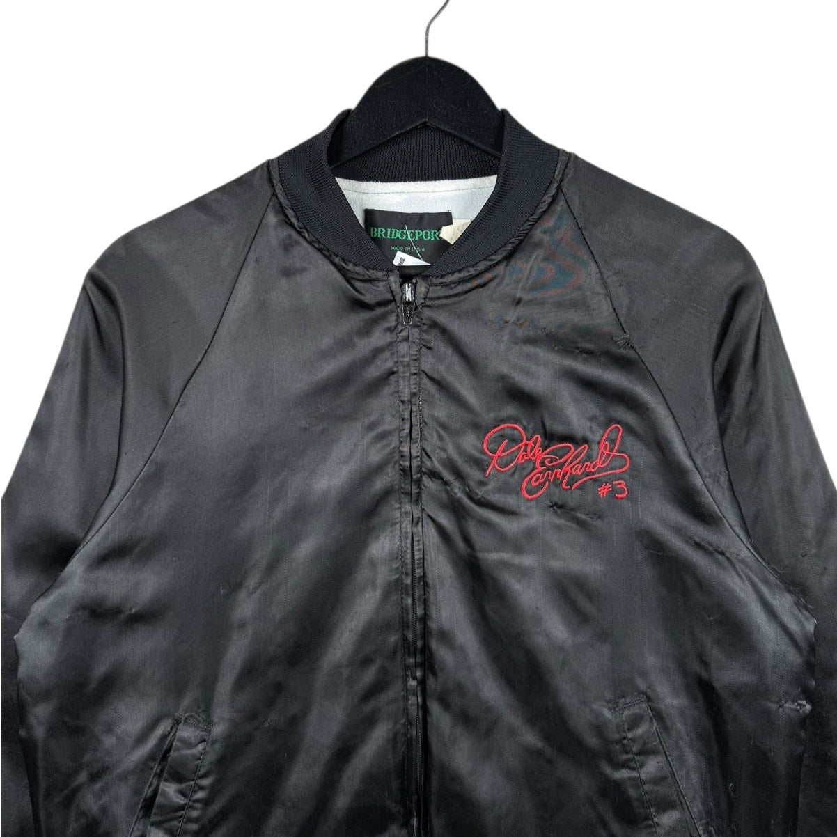 Vintage Dale Earnhardt #3 NASCAR Bomber Light Jacket