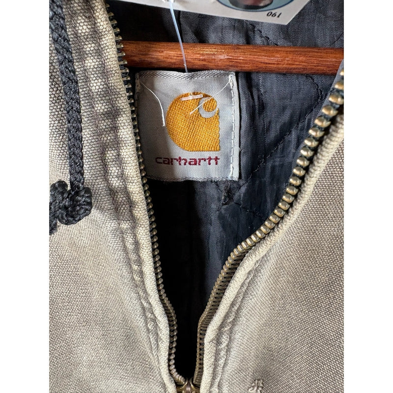 Vintage Carhartt Insulated Quilt Active Jac Hoodie Full Zip Jacket
